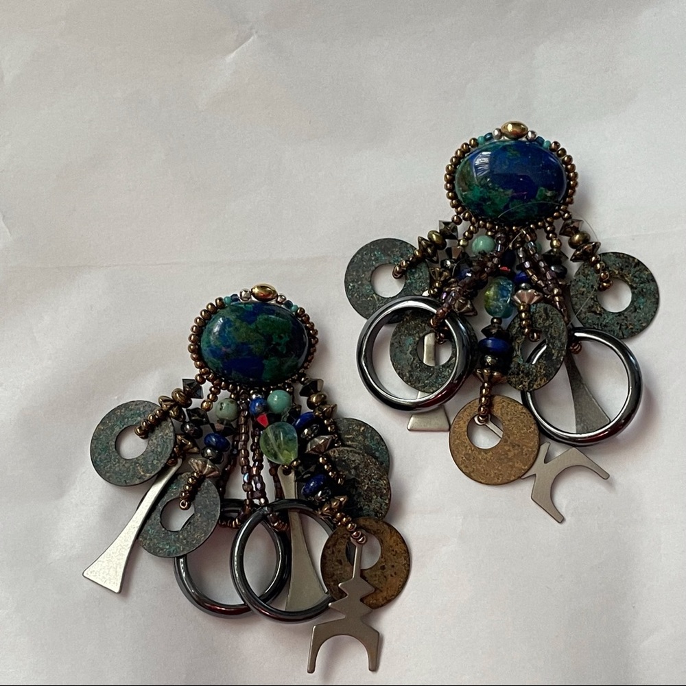 Vintage Chipita Jewelry. Hand made in Colorado. Earrings